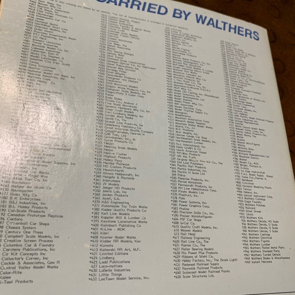 Model Railroad Catalog- 1984 World of HO Scale - Picture 5 of 5